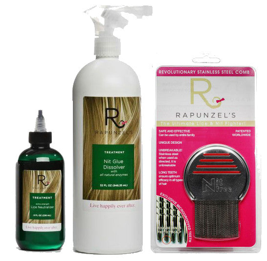 Lice Prevention Kit Michigan : Natural Solutions - Rapunzel's Lice Boutique